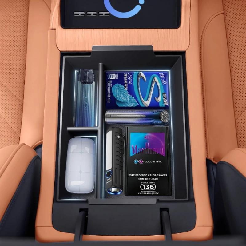 For CHERY Tiggo 8 2026 Car Mounted Central Control Armrest Box Storage Box Organize Interior Modified Supplies Accessories