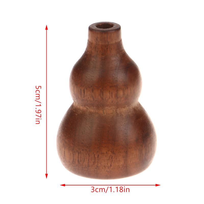 Gourd Ornament Wooden Essential Oil Aromatherapy Expanded Wood Air Freshener Replacement Fragrance Perfume Refill Natural Beech