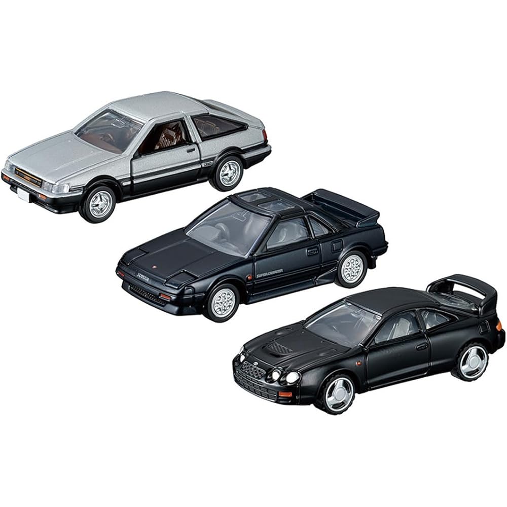 TAKARA TOMY Tomica Premium Toyota Sports Cars 3 Models Collection Toy Car for Ages 6 and Up