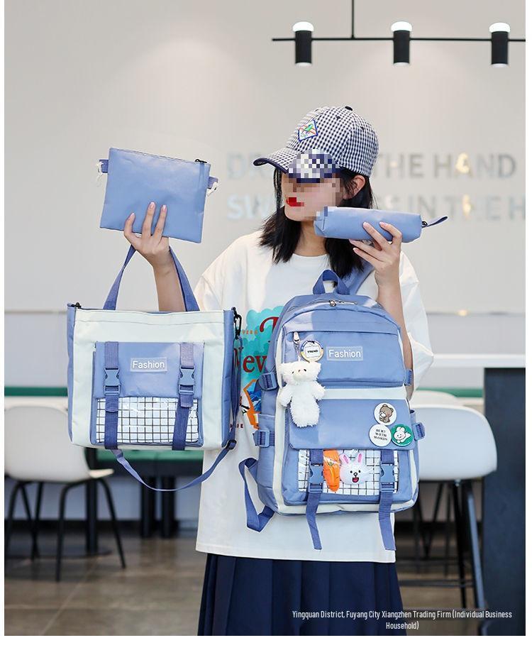 Korean Style School Backpack for Girls - Elementary To High School