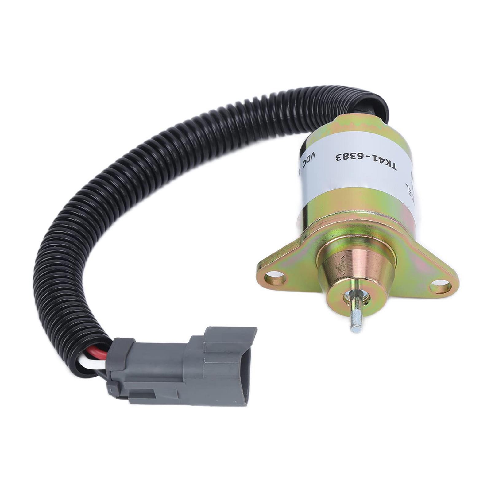 

Engine Cutoff Solenoid Replacement Precision Engine Stop Solenoid Valves Stable Engine Shutdown Solenoid for Yanmar