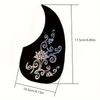 1PC Guitar Pickguard, Acoustic & Classical Pick Guards Accessories for 40 41 Inches with Laser Print