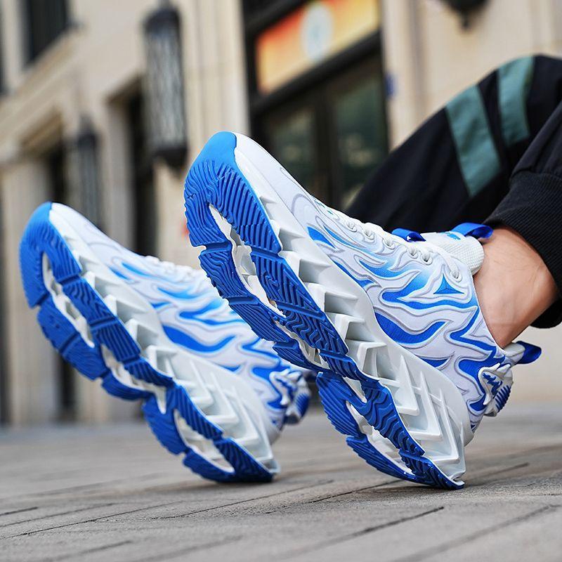 Damen Freizeitschuhe Übergröße Mode Atmungsaktive Laufschuhe Flache Schuhe Sneaker Damen Fitnessstudio Vulkanisierte Schuhe Weiße Damenschuhe