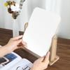 Aige Large Wooden Rotating Folding Makeup Mirror