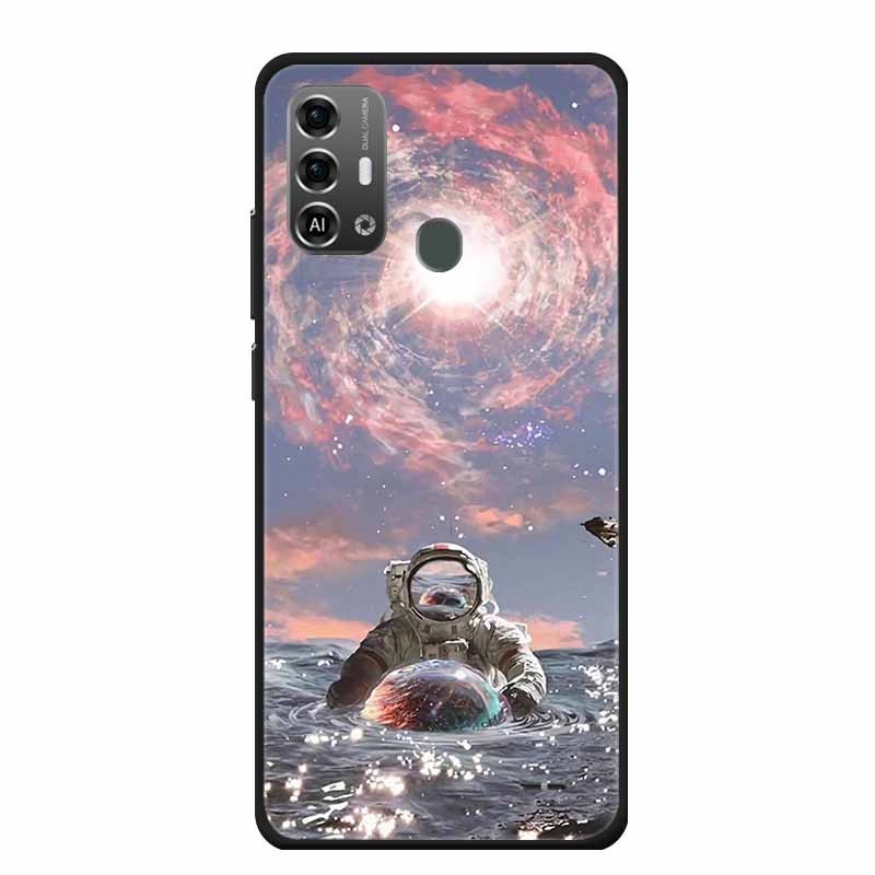 For ZTE Blade A53 Pro Case Luxury Silicone TPU Soft Cover Phone Case ZTE Blade A52 Lite A 52 A 53 Marble Funda Protector Coque