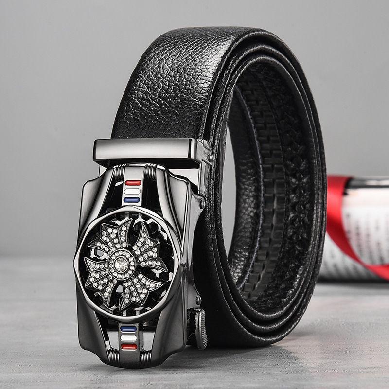 Buckle Automatic Elegant Mens Waist Belt Chic Design For Effortless Everyday Style