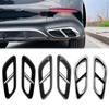 1 Pair Rear Exhaust Muffler Tail Pipe Cover Trim for Mercedes Benz E-Class W214 AMG Sedan 2024-2025 E260 300 AMG