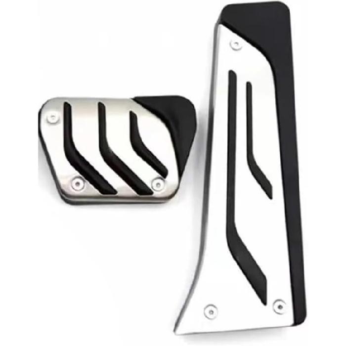 

Car Pedal Compatible For BMW 7 5 Series I5 I7 G70 G60 G61 740d 740i 520i Rubber Anti-Slip Footrest Foot Pedals Cover Accessories Car Gas Brake AT 2pcs