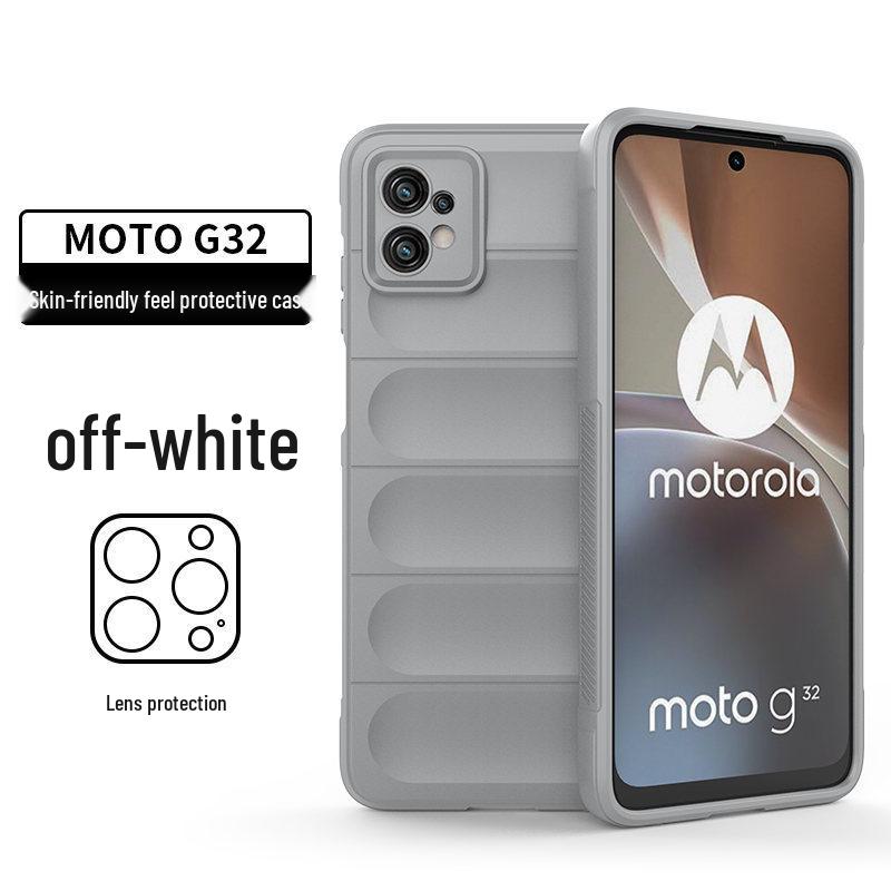 Motorola G32 Silicone Anti-Slip Protective Case, Phantom Shield, Drop-Resistant for G86