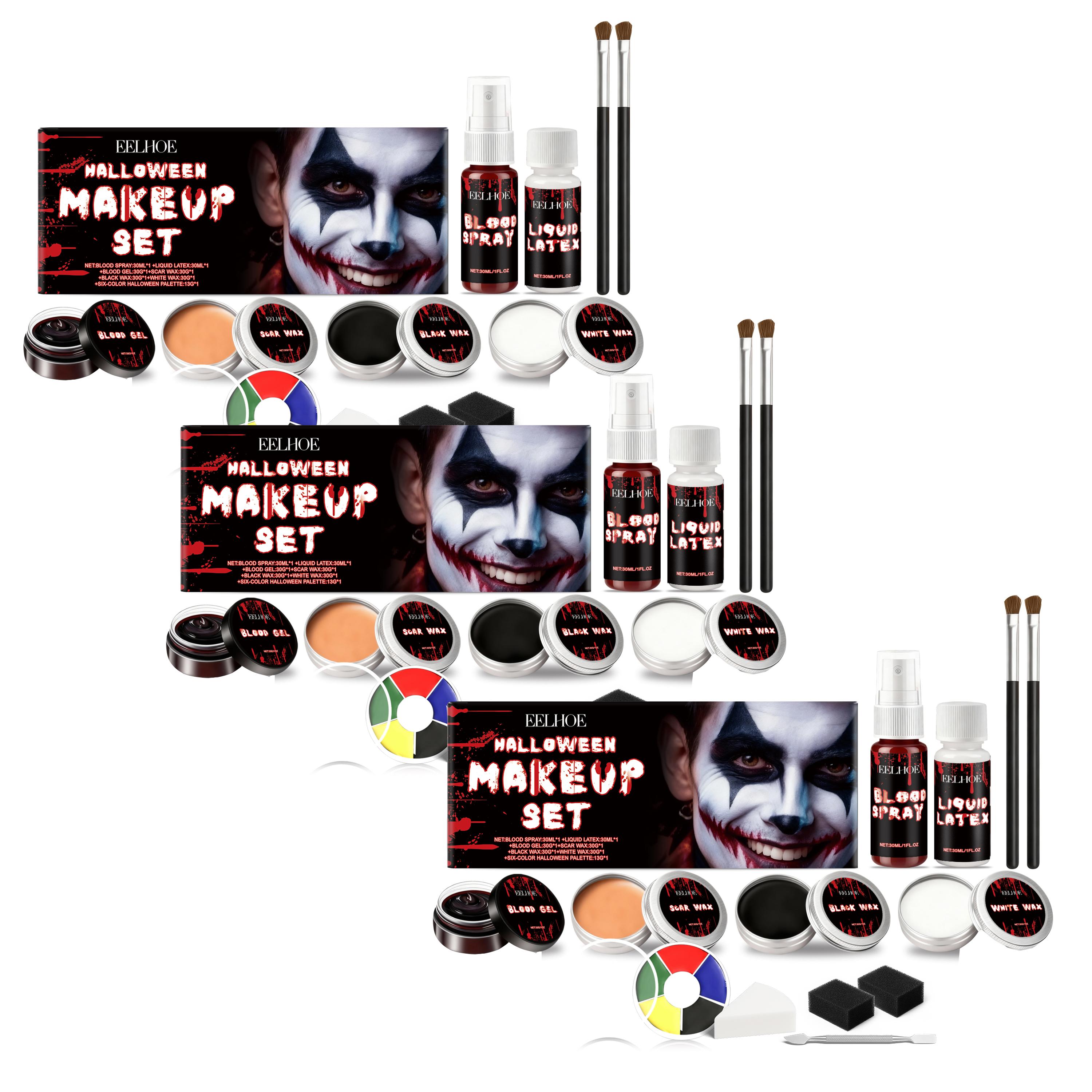 Professional Halloween Makeup Kit Face Body