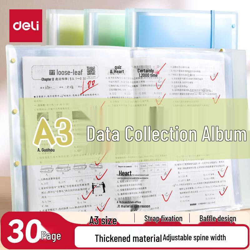 Deli A3 Document Display Book