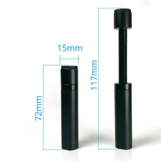 

Держатель видеокарты, регулируемый телескопический поворотный винт, кронштейн для видеокарты из алюминиевого сплава для компьютера 1pc