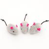 Yousheng Plush Catnip Mice Toy Small Interactive Stuffed Mouse Realistic Faux Fur Cat Mice Toy for Indoor Cats Kitten Play