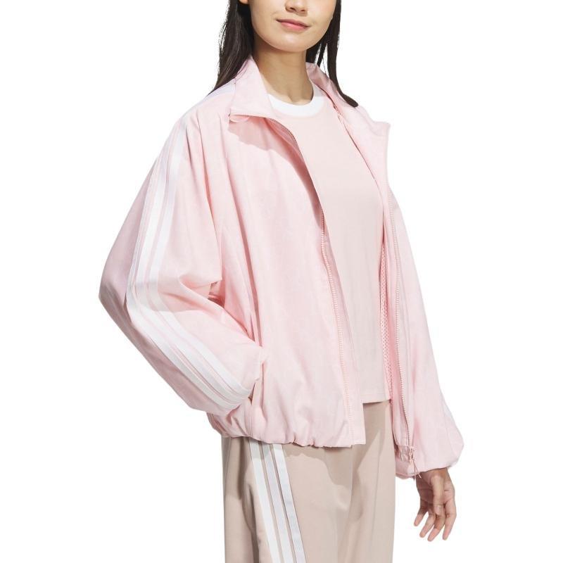 Adidas ALLOVER PRINT SS25 Jacket Women's Pink JY7703