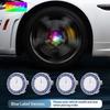 4 pieces 75mm suitable for Mercedes Benz W204 W205 AMG E210 E214 W222 magnetic levitation LED lighting hub cap lights SP3