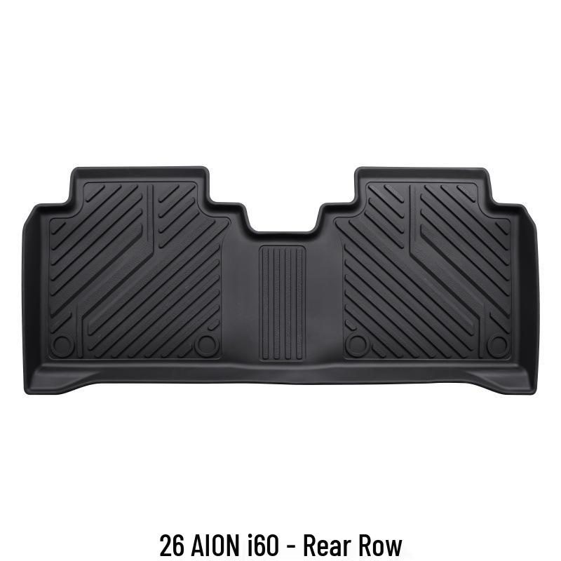 3D High-Edge Floor Mats for 26 AION I60 Models, Easy-Clean, Non-Slip, Eco-Friendly TPE.