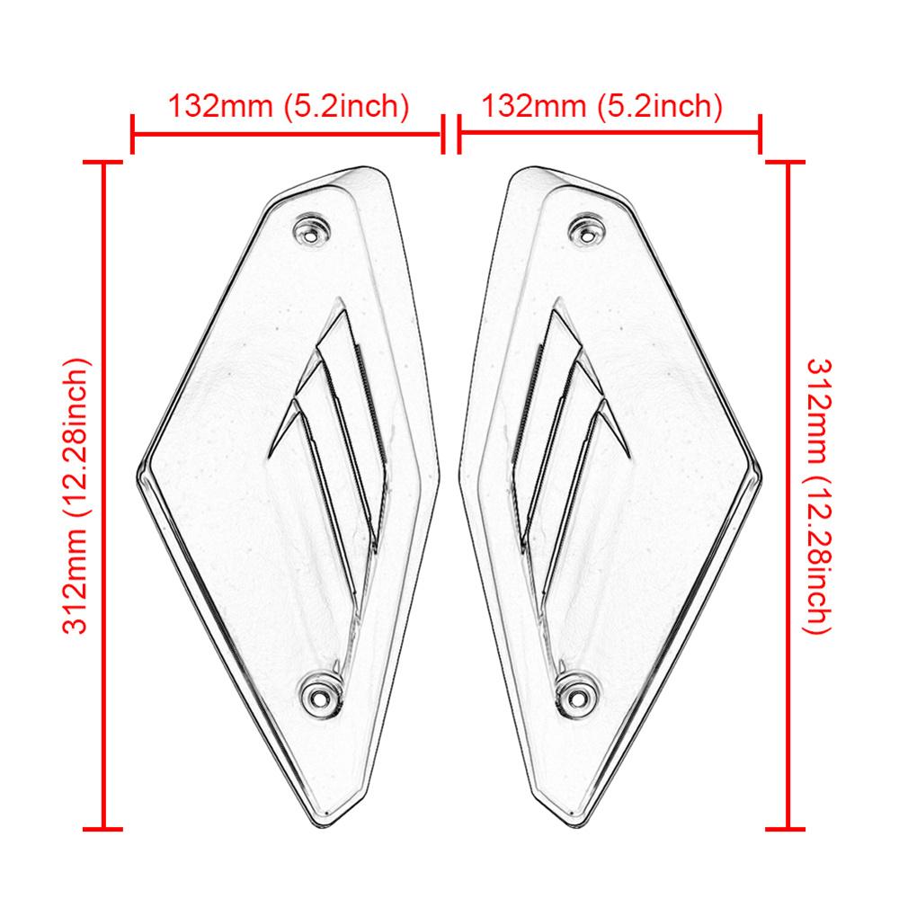 Motorcycle Frame Side Panel Cover Shell Protector For Honda CB650R CBR650R 2019 2020 2021