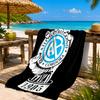 Atletico Belgrano Crest Beach Towel, Quick-drying, Easy to Care for, Suitable for Both Fitness and Beach Vacations,Sports Essential