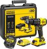 Ударный шуруповёрт Stanley SFMCD715D2K-QW
