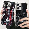 Competitive Chess Game Plating Phone Case For Xiaomi Redmi Note 14 15 Pro Plus 13 12 11 11S 11T 10 9S 9 5G Anti-Fall Airabag Cov
