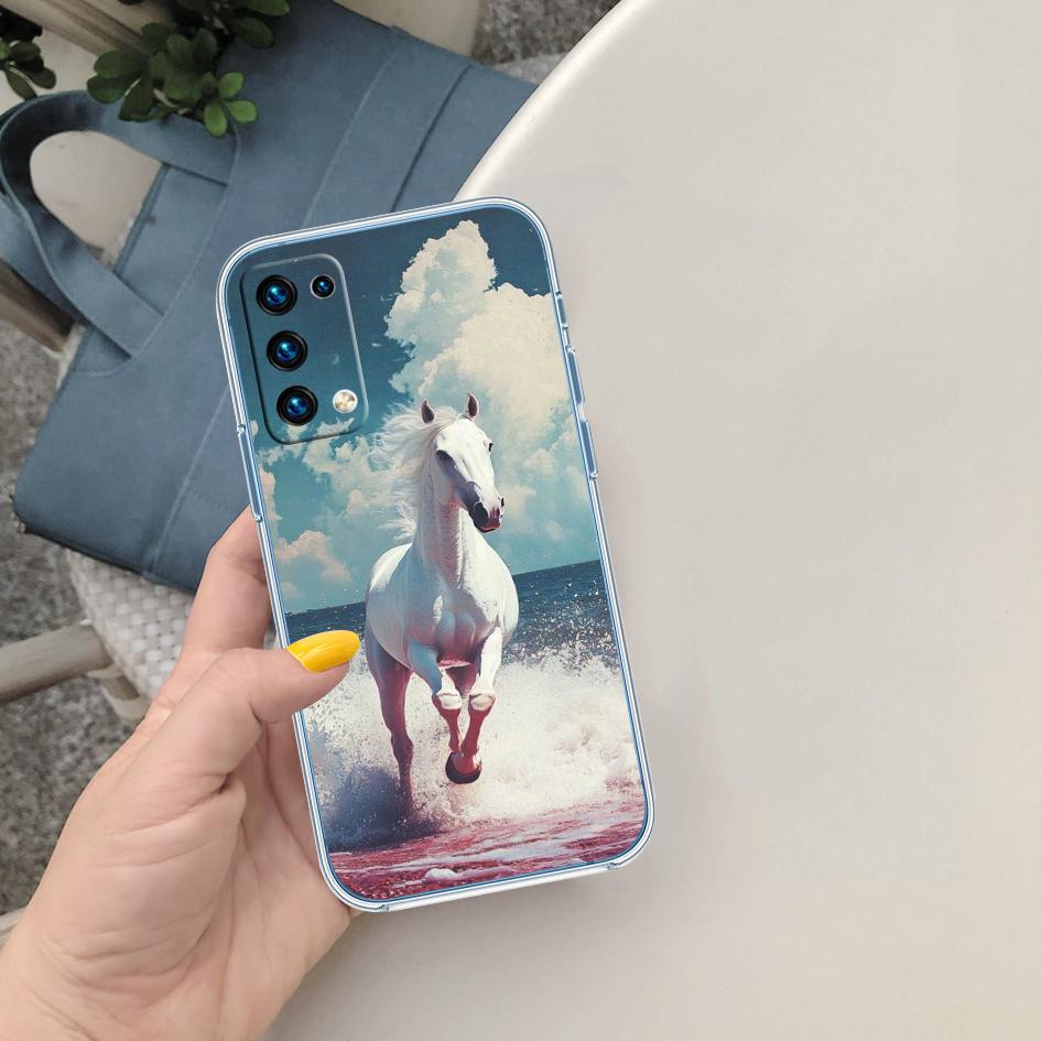 MY11 Fine Horse Transparent Phone Case for LG K22 K30 K40 K40S K41 K42 K50 K50S K51 K51S K52 K61 K62 K71 K92 Q60 Q61 V40 V50 V60