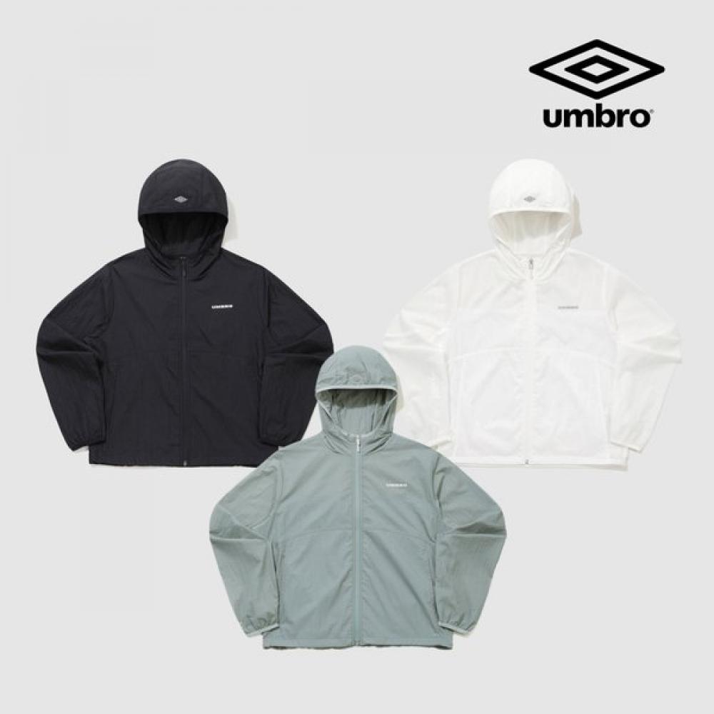 Umbro Women S Light Breeze Cooling Lightweight Hooded Jacket Uq222cjk66 blacks/85(S)