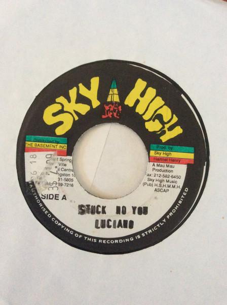 

7inch Record LUCIANO - Stuck On U NONE Sky High Jamaica Reggae, Ska & Dub Used