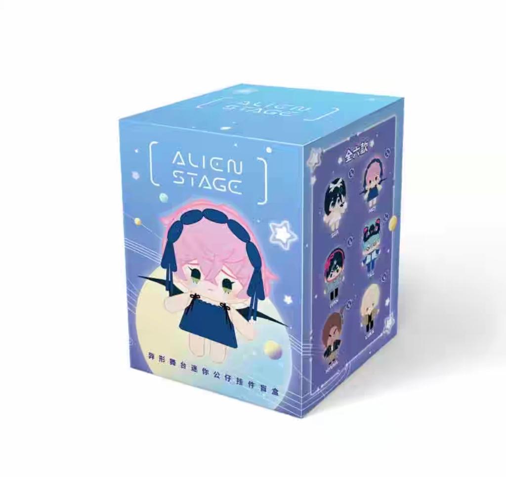 Genuine Alien Stage Baby Series Blind Box Mechanical Keyboard Keycaps & Trendy Weather Forecast Kawaii Style Anime Themed Gifts