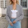 Women's Fashion Casual Comfortable Solid Color Cardigan Jacket