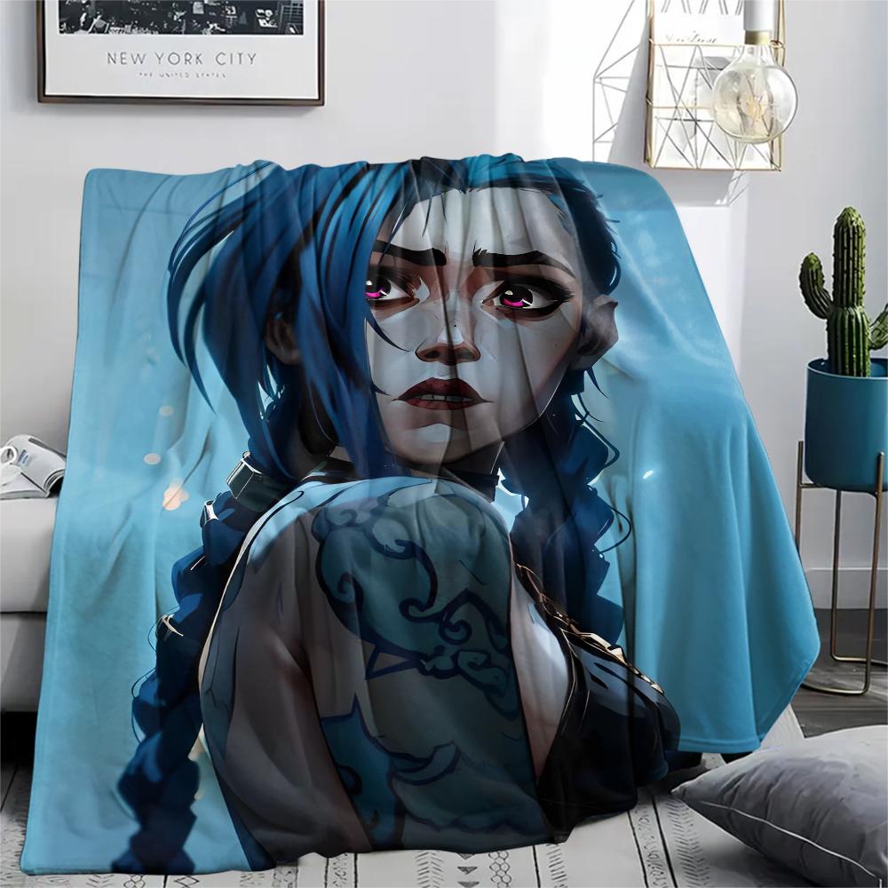 1Pc Cartoon Print Flannel Blanket, High Quality Comfortable for All Seasons, Home Decor, Warmth and Comfort, Perfect for Christmas Birthday Gift