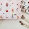 Cute Little Bear Rabbit Makeup Bag Portable Women Storage Bag Travel Large Capacity Cosmetic Organizer Pouch