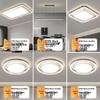 Luxury High-End LED Ceiling Light for Living Room and Bedroom Home Décor