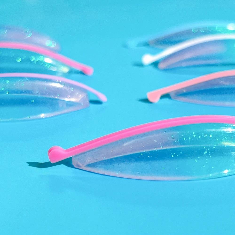 3 Paare/Beutel Silikonband Wiederverwendbar Wimperndauerwelle Wimpernlift Band Schnur Roller Wimpernlaminierung Roller Kompensator Make-up Werkzeug