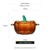 ZISIZ Decorative Pumpkin Bowl with Lid