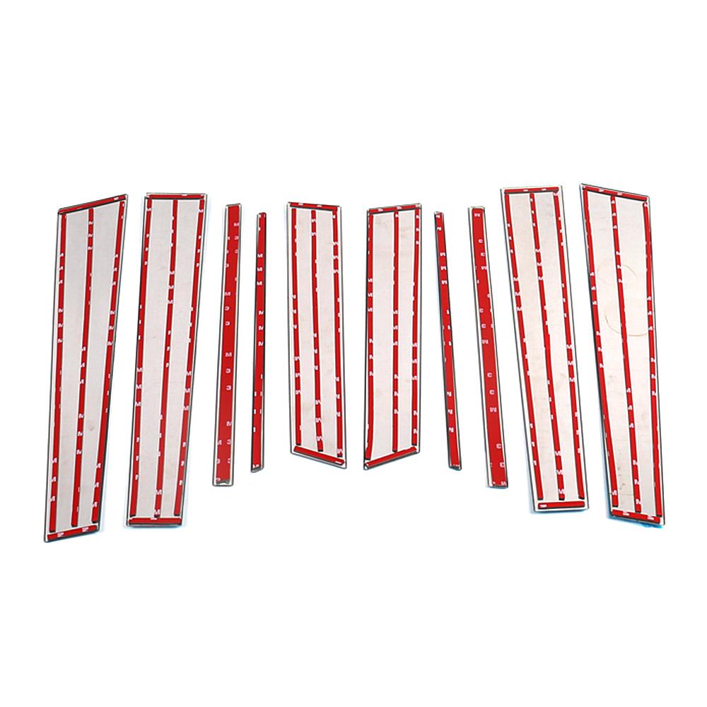 För Renault Koleos 2008-2016 Krom Fönster B C-stolpe Listskydd Trim Rostfritt Stål Bil Mittstolpar Dekal