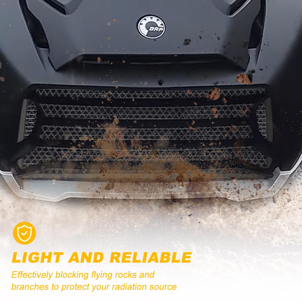 Motorcycle Radiator Guard Fit For Can-Am Ryker / Rally Edition / Sport 2019-2025 Aluminum Engine Cooler Grille Cover Protection