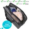 Portable Large Capacity Mesh Shower Bag Multifunctional Toiletry & Cosmetic Storage Caddy Tote for Travel & Bathroom