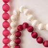 Foam Ball Garland Wedding Cloth Ball String Smooth Decoration Hanging Ornaments Foam Balloon Celebration