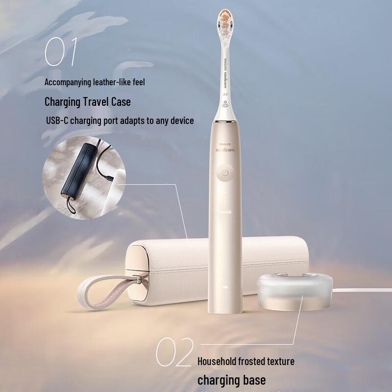Philips Sonicare HX9996/13 Smart Electric Toothbrush CN Plug (adapter Included)