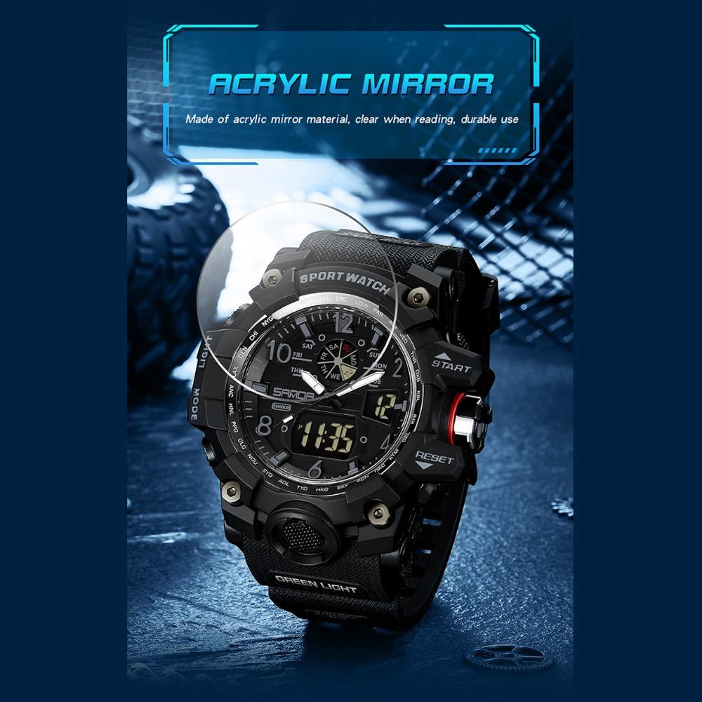SANDA Watches Creative Sports Electronic Watch Personalised Fashion Electronic Watch
