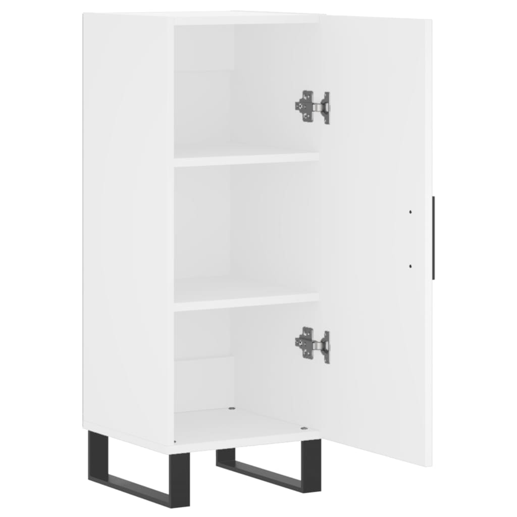Sideboard White 34.5 x 34 x 90 cm Particleboard