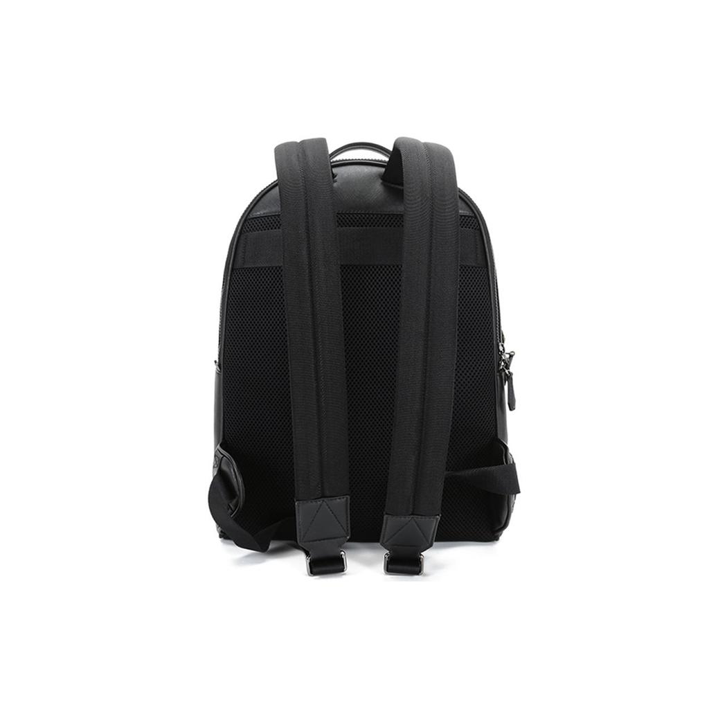 Bally Classic Red And White Striped Backpack Men Backpack Black MAVRICK-06