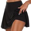 Women's  Athletic Stretchy Pleated Tennis Skirts Run Yoga Inner Shorts Elastic Sports Golf Skorts