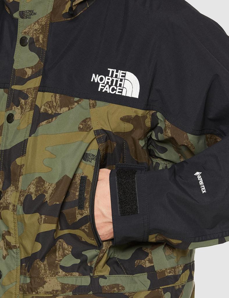 The North Face Novelty Mountain Light Waterproof and TNF Size S Men's Jacket, GORE-TEX, Breathable, Camo,