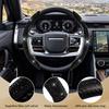 EINESIN 3PCS Bling Diamond Steering Wheel Cover, Segmented Steering Wheel Protector, Butterfly Steering Wheel Cover, Universal 99% Car Wheel Cover