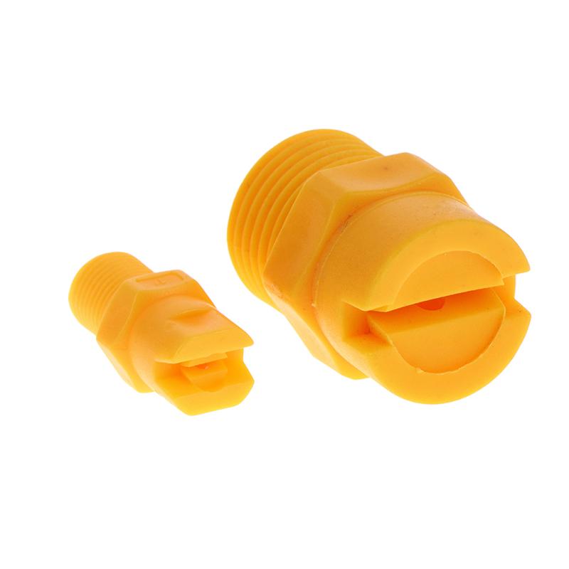 1 ks Plastová tryska s plochým kuželovým paprskem Vee Jet 1/8" 1/4" 1/2" Průmyslová tovární čisticí tryska pro odstraňování prachu