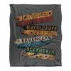 Harry Potter Silky Banner Supersoft Blanket