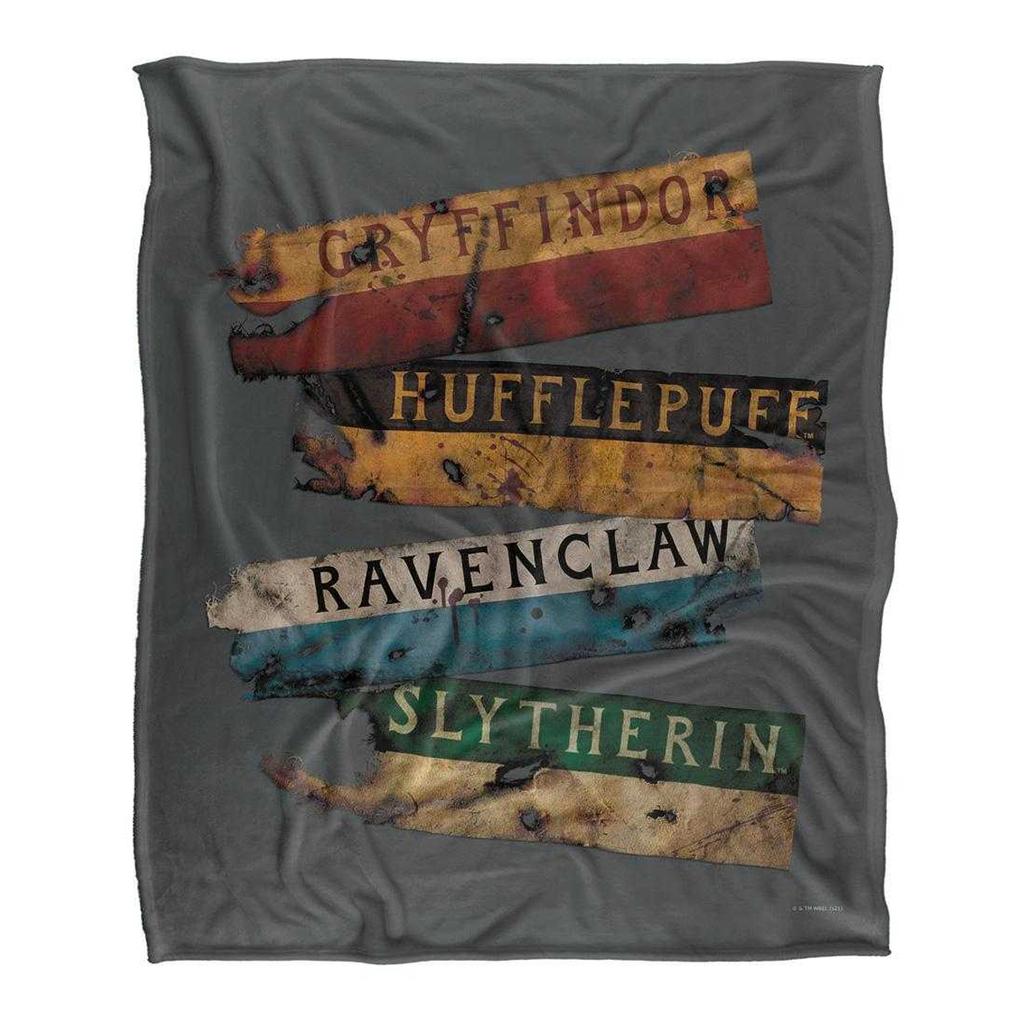 Harry Potter Silky Banner Supersoft Blanket
