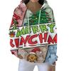Christmas Hoodies For Women Funny Cute Printed Holiday Sweatshirt Winter Oversized Pullover Tops