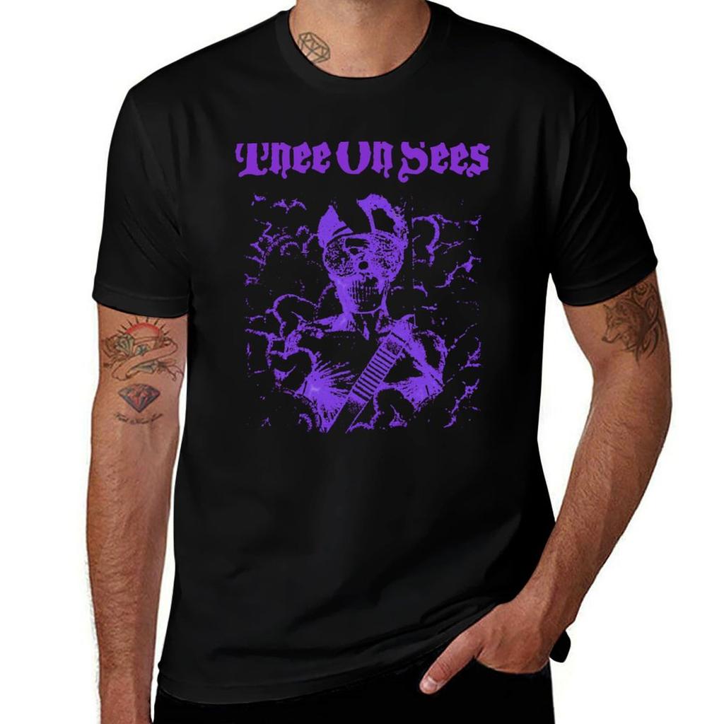 Band Music Philosophy Of Thee Oh Sees Retro Style Tshirt Basic Tee Shirt For Everyday Outfit Tshirt